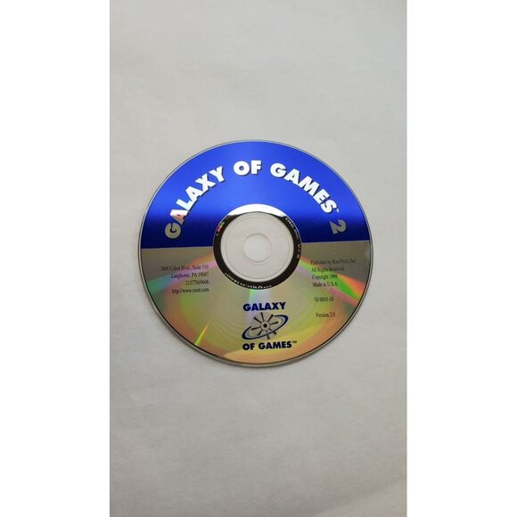Galaxy Of Games 2 - PC Game CD-ROM 1998 - DISC ONLY! - Picture 2 of 3